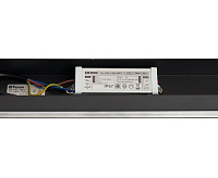 Настенный светодиодный светильник 15W, 525Lm, 4000K, черный DH3001