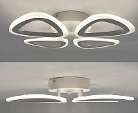 Люстра светодиодная "ROOM" 60W 4TR-APP-435x435x70-WHITE/WHITE-220-IP20
