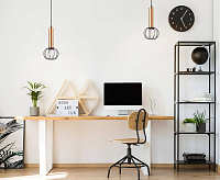 Подвесной светильник 50178/1 черный/бронза сн/пр