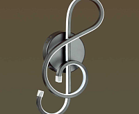 Бра Ledio LN19000 черный 3775/15WL LED