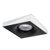 Светильник встраиваемый GU5.3 011005 MIRIADE MR16 черный/белый
