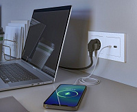 Веркель Розетка USB тип A+C (белый) W1171801