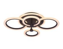 Люстра светодиодная FA526/4 CF кофе 81W (пду радио 2.4)