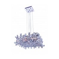 Люстра  2874R/8A CHROME+CLEAR