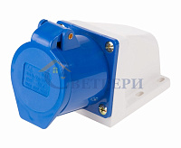 Розетка 123 стационарная 2Р+РЕ 32A 220B IP44 11-8912
