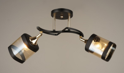 Люстра 4484/2 BK+FG Люстра 4484/2 BK+FG