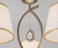 Люстра металл 60091/5 перламутровое золото