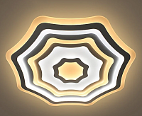 Накладной светильник "FLEXION DOUBLE" 180W R-800-WHITE/SILVER-220V-IP44