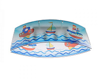 Подвесной светильник детский "Дружба" (Кораблики) сн/пр