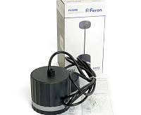 Светильник подвесной 12w GX53 черный HL3698