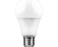 Лампа светодиодная 12W E27 6400K LB-93 шар (Feron)