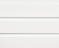 Панели 3D RAIL из вспененного полистирола Белая 2700*120*10мм