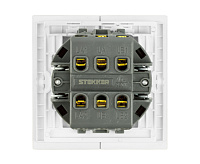 Мия Переключатель 2-кл, белая магнолия, RSW10-3107-01