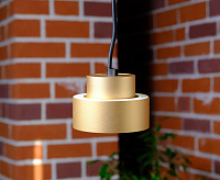 Светильник подвесной 12w GX53 золото HL3678