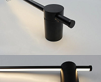 Бра CODE 8W L-600x55x96-WW-BLACK-220-IP20