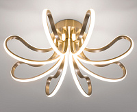 Люстра светодиодная 90079/8 сатин никель сн/пр