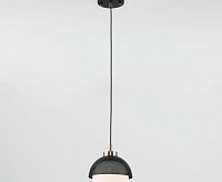 Подвесной светильник 50106/1 античная бронза/черный