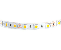 Лента светод 5050/60 14.4W/m 12V IP20 5м холодный белый LS606