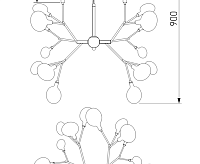 Светильник подвесной 540