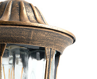 Светильник садово-парковый&nbsp;&nbsp;60W 230V E27 черное золото на цепочке PL6305