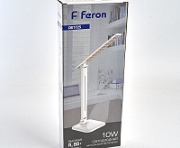 Настольная лампа DE1725 белый