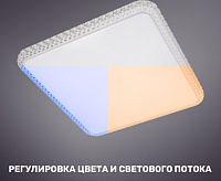 Накладной светильник PPB MAGIC-S 60W 3000K-6500K DIM IP20 530*530*80 JAZZway сн/пр