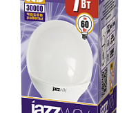 Лампа светодиодная PLED-SP G45&nbsp;&nbsp;7w 3000K E14 JAZZway