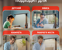 Настольная лампа NLED-508-7W-BK черный