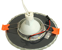 Светильник с подсветкой GU5.3 MR16 CD938 прозрачный хром