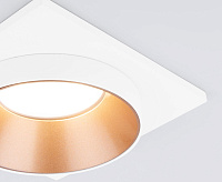 Светильник встраиваемый 116 MR16 золото/белый