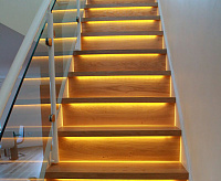 Лента светод 2835/120-24V 11W/m 3000k IP20 5м LS501