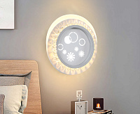 Бра FA272 WH/GR 3000-6400K 24W сн/пр