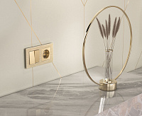 Веркель Рамка на 2 поста (шампань алюминий) W0021711