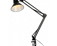Настольная лампа на струбцине N-121-E27-40W-BK черный