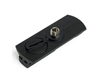 Коннектор для подвесных трековых светильников, черный LD1015