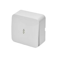 София Переключатель 1-кл белый IP20 MSW10-12-01