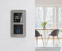 Веркель Рамка на 2 поста (дымчатый/стекло) W0022417