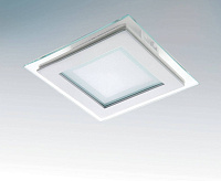 Светильник встраиваемый 212020 ACRI 6W ХРОМ ПРОЗРАЧНЫЙ сн/пр