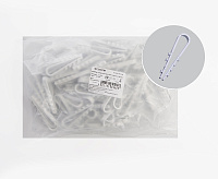 Дюбель-хомут (5-10 мм) для круглого кабеля белый (100 шт.) DCL00-05-10
