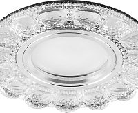 Светильник с подсветкой G5.3 MR16 CD912 прозрачный хром сн/пр