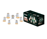 Люстра потолочная VOLANTE белый REV Ritter 52443 4