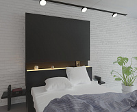 Трековый светильник Pila 12W 4200К черный