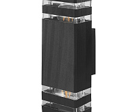 Настенный светильник TECHNO 2xE27 IP65 черный düwi 24395 3