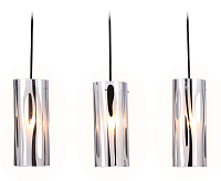 Подвесной светильник TR3590/3 CH/SM E27/3 40W хром/дымчатый