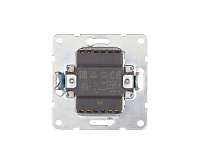 LK60 Переключатель 1-кл перекрестный бежевый 860601-1