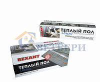 Тёплый пол (нагревательный мат) REXANT Classic RNX -3,5-525 (площадь 3,5 м2 (0,5 х 7,0 м)), 525 Вт, двухжильный с экраном