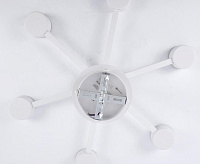 Люстра "LATEA" 6xGX53 R-750x330-WHITE/CLEAR -220-IP20