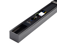 Накладной светильник PSO-02 50w 4000K черный 1500x50 IP40