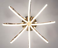 Люстра светодиодная 90079/8 сатин никель сн/пр