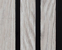 Панели 3D RAIL из вспененного полистирола Береза 2700*120*10мм